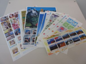 切手シートの画像です。