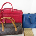 LVバッグ等の画像です。