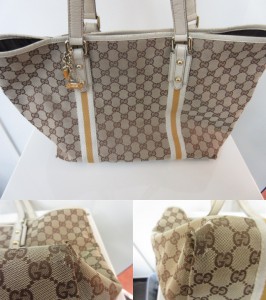 GUCCI GGキャンバス トートバック 買取りました