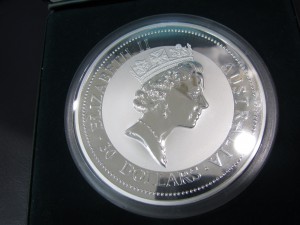 オーストラリア30ダラー銀貨