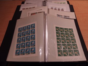 切手アルバム4冊分