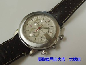 グッチ 101M クロノグラフ 　高額買取！　福岡　大吉　大橋店