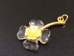 スワロフスキー クリスタル ペンダントトップ