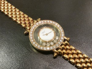 ショパールの時計です。