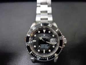ロレックスのサブマリーナをお買取り致しました大吉鶴見店です。