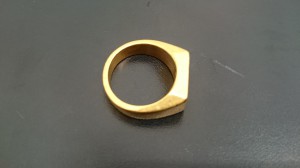 純金 リング
