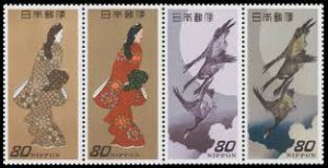 見返り美人 月雁