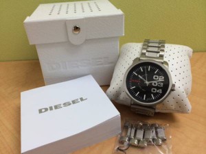 ディーゼル腕時計 DZ-1370 作動品 DIESEL 付属あり