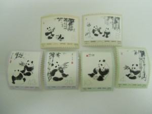 中国切手、パンダ