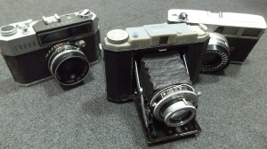 フィルムカメラ、レンズ