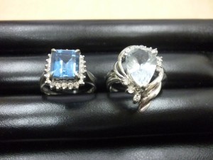 ダイヤリングの画像です