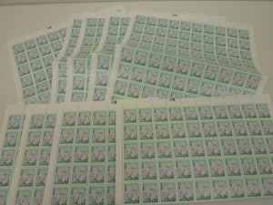 ¥52普通切手シート