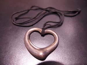 ティファニー オープンハート ネックレス