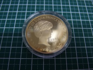 ダイアナ妃追悼金貨