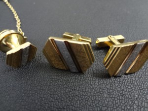 18金カフスボタン・タイピン