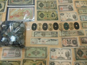 古銭大量買取しました。
