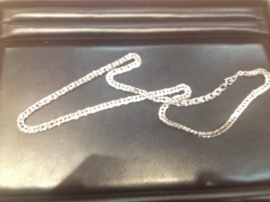 プラチナネックレス買取いたしました。大吉松戸店
