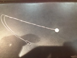 プラチナペンダントを買取いたしました。大吉松戸店