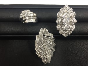 ダイヤリングの画像です