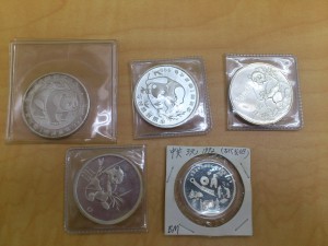 パンダ銀貨の画像です