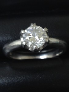 大吉 調布店で買取ったダイヤの指輪