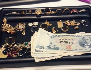 貴金属買取りました。