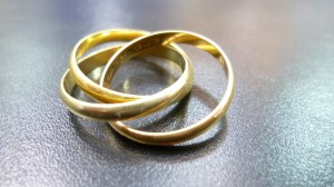 ティファニー トリニティ 3連リング K18 買取 山口市 宇部市