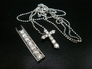 ダイヤネックレス　大吉箕面