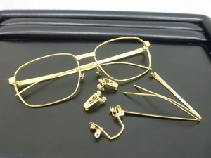 金無垢メガネフレームお買取りしました。大吉久留米店