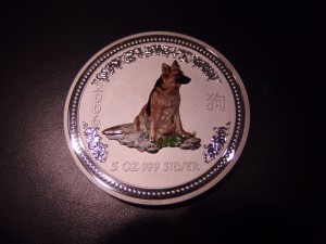 オーストラリア 8ドル銀貨