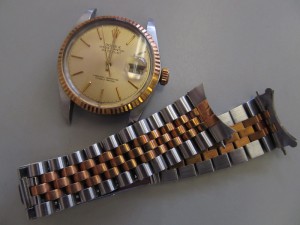 壊れたロレックス