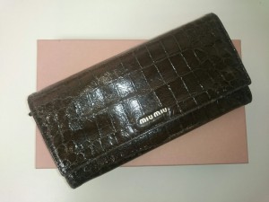 MIUMIU お買取いたしました。大吉ミレニアシティ岩出店。