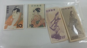 見返り美人・月に雁ほか 記念切手,プレミアム切手