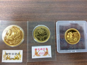 金貨をお買取りしました。 大吉 砂町銀座店