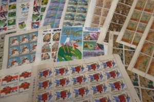 切手シートの画像です。　大東市　住道