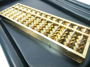 【貴金属】金ソロバン お買取しました。大吉岩出店