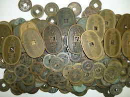 天保通宝や寛永通宝の画像になります