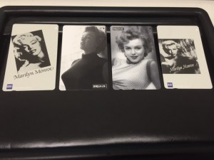 マリリンモンロー　テレカ (2)