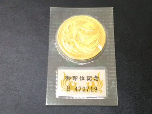 御即位金貨
