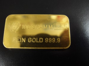 100g 純金インゴット