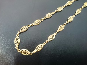 金ネックレス お買取しました。和歌山の大吉岩出店