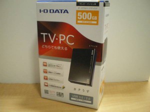 IO DATA ポータブルHDD 500GB UT500KC
