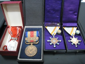 勲章,宇部市,買取り