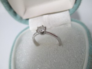 ティファニーのダイヤの指輪も高額買取する大吉稲毛店