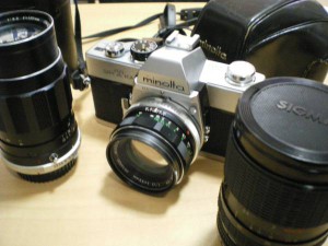 MINOLTA SR T101本体＋レンズ3個