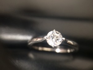 ダイヤモンド リングをお買取りしました。箕面市の大吉 箕面店