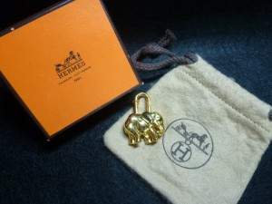 エルメス エレファントチャームお買取りしました。大吉リーベル王寺店です。