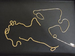 板橋区西台のお客様より金ネックレス買取です。。地域No.1高価買取宣言中の大吉東武練馬店です!