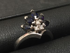 【買取実績】サファイアのプラチナリングお買取!不要なジュエリーは大吉長崎屋小樽店へ!