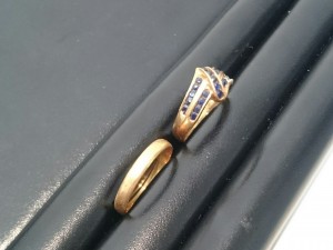 【貴金属】K18リング お買取しました。大吉岩出店